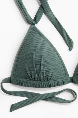 Top de bikini de tri?ngulo con push-up - H&m фото 7