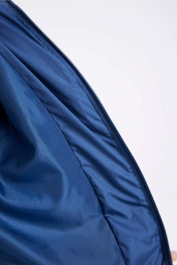 Водоотталкивающее пальто с капюшоном для мальчика - Defacto фото 9