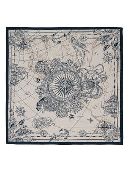 Платок жен. виск+шелк 120х120 LBL34-387-03