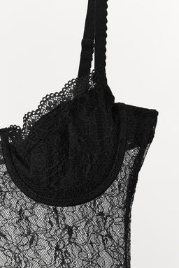 COMBINED LACE BODYSUIT - Zara фото 6