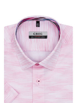 Сорочка мужская короткий рукав GREG 613/201/6295/Z/1p  фото 2
