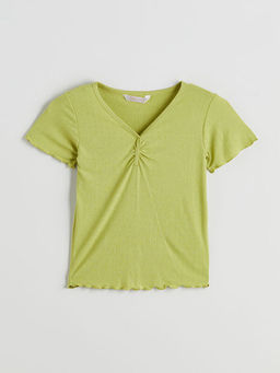 V Yaka Kad?n Pijama ?st?