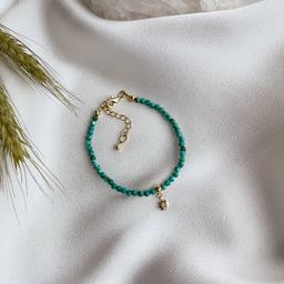 Браслет с подвеской из Бирюзы - Радуга самоцветов фото 2