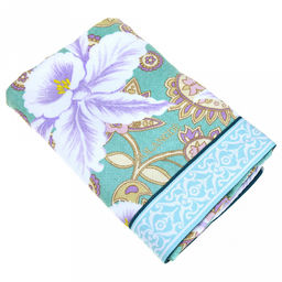 "Япония-2014" Полотенце махровое 70х140см, плотность 300гр/м2, 100% хлопок, "Фантазия", зеленый, Bolangde (Китай)