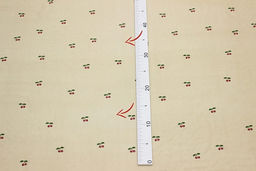 Муслин Премиум двухслойный гладкий Сладкие вишенки, ш.2.5м, хлопок-100%, 130гр/м.кв - Купава фото 4