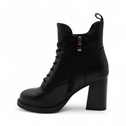 Ботинки из натуральной кожи Р-159-1 черные - Sport фото 3