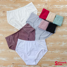 Трусики женские TOPANTY TP-5029, MAXI 4XL (50-52 RUS) / Сливовый