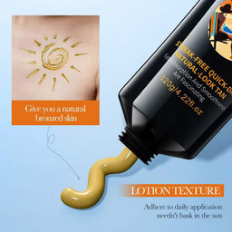 SADOER Увлажняющий лосьон-автозагар для тела, 120гр. - Bioaqua фото 5