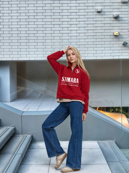 Толстовка женская с зип-воротником Samara - Yollochka фото 9