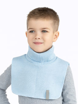 Манишка вязаная черная Ш-111 (48-54)