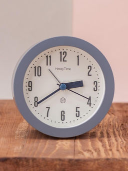 Часы-будильник "Honey time", gray (10х10 см)