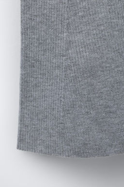 FLARE RIBBED LEGGINGS - Zara фото 4