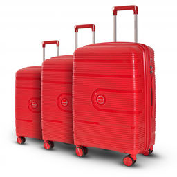 Набор из 3-х чемоданов с расширением 23101 Красный