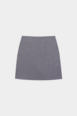 Юбка мини с эффектом меланж - Mollis фото 8