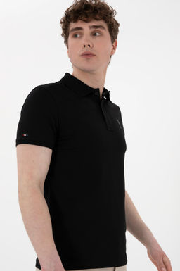 Erkek Slim Fit Polo Yaka Siyah Basic Ti__rt Sepette S_rpriz _ndirim - U.s. polo assn фото 3