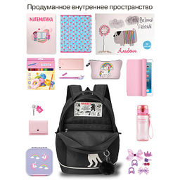 RG-663-7 Рюкзак школьный с обвесом - Grizzly фото 45