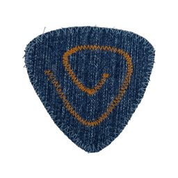 Термоаппликация BLITZ геометрия джинс 6 шт Треугольник 6.5х6 см