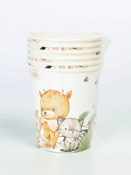 Цена за 12 шт. Стакан 250мл "Детский Звери"