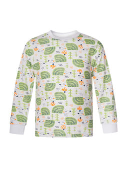 Пижама детская салатовые ежики