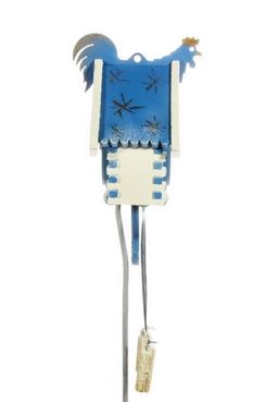 Ручные елочные игрушки: Часы с маятником 1013 Blue Roof - Idh фото 4