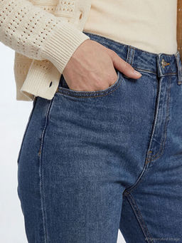 Mom Fit Kad?n Jean Pantolon