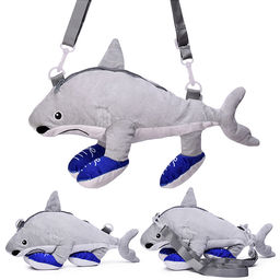 Мягкая игрушка "Акула" в кедах, 35 см.