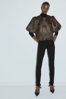 Blusa con mangas globo - H&m фото 9