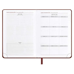 Ежедневник датированный 2024 ESCALADA, А6+, 176 л., арт. 63787/ 20 САРИФ КОРИЧНЕВЫЙ  фото 8