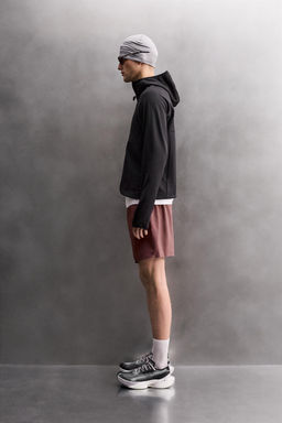 TECHNICAL COMBINED FLEECE HOODIE - Zara фото 4
