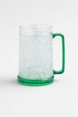 Охлаждающая кружка для напитков 500 мл, green