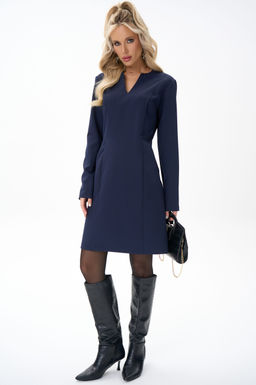 Платье Аврил (черника) - Эльза фото 6