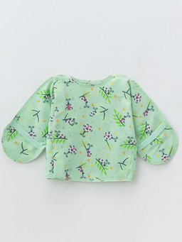 Распашонка для малышей из тонкого хлопка, зелёный - Lesi kids фото 14