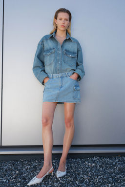 Camisa denim oversize - H&m фото 2