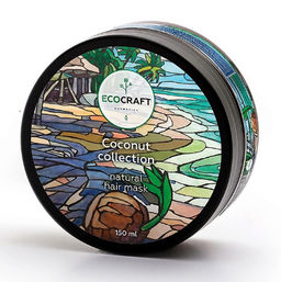 Натуральная маска для волос "Coconut collection" Кокосовая коллекция