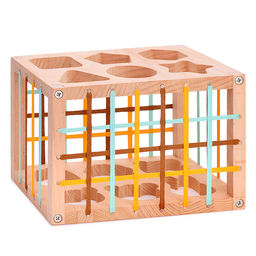 Сортер Фигуры и Животные в коробке - Щепочка фото 3