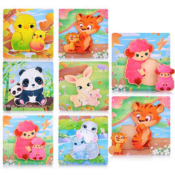 Пазл-вкладыш "Мама и малыш"