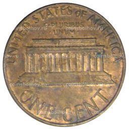 Монета 1 цент 1983 года США