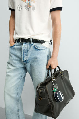 BOLSO DE VIAJE CRAQUELADO / Marr?n - Zara фото 2