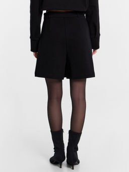 Шорты юбка женские черные черный 132369 - Mark formelle фото 4