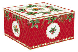 Чашка с блюдцем Рождественские ягоды, 0,37 л - Easy life фото 2