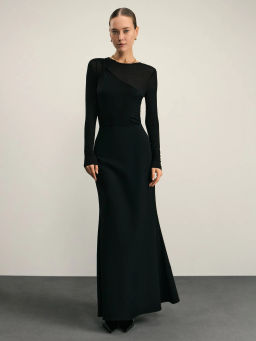 Лонгслив с декоративным узлом / Zarina  фото 2