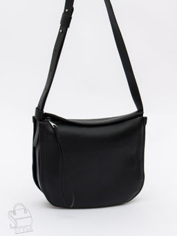 Сумка женская кожаная 1011L black Polina&Eiterou