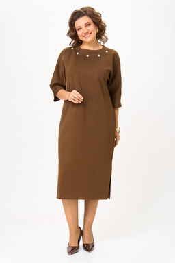 Платье Bonna Image 997/3 горчичный