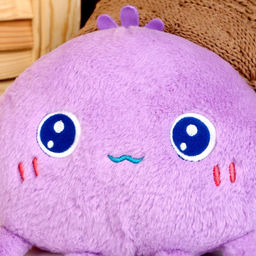 Мягкая игрушка «Медуза», 17 см, цвет фиолетовый