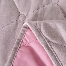 Велюровое покрывало ромб OVF032 240*260 50-70 2 шт - Ситрейд фото 5