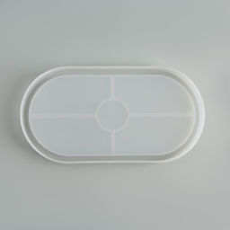 Подставка из гипса. Набор для создания поддона с красками «Овал»