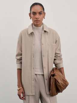 Рубашка с карманом прямого кроя / Zarina