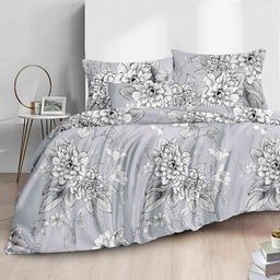 Простыня 1,5 спальная 150х220см "Мерлин", полисатин 95г/м2, "Домашняя мода" (Россия)