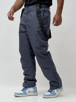 Горнолыжный костюм мужской зимний темно-серого цвета 3710TC - Mtforce фото 25