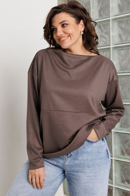 Джемпер BegiModa 4158 фиолетовый кварц